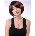 Boutique 10 Inch Capless Straight Brown Synthetic Hair Bob Wig