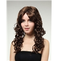 Dreamlike 18 Inch Capless Wave Brown Synthetic Hair Wig