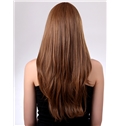 New 22 Inch Capless Wavy Light Brown Synthetic Hair Wig