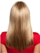 New Full Bang Shinny Brown Human Wigs for Women 14 Inch