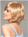 Human Hair Brown Short Natural Blonde Wigs for  Women 10 Inch