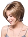2015 Cool Short Wavy Side Bang Human Wigs for Women 10 Inch