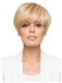 Dynamic Feeling from Short Straight Blode 6 Inch Remy Human Hair Wigs