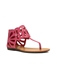  Casual Style Hollowed-out Coppyleather Sandals