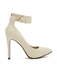 Pointed Toe Ankle Strap Classic Pumps