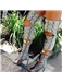 Amazing Snake Pattern Fashion Design Frenulum High Leg Boots