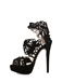 Luxury Flowers Hollow-out Peep Toe  Sandals