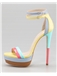Latest Cute Candy Color Platform Hight Sandals