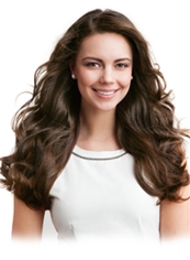 Human Hair Brown Long Prevailing Wigs 24 Inch