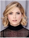 Lovely Lace Front Short Wavy Human Hair Wigs