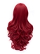 Romantic Claret wavy Side Bang Synthetic Wig