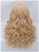 Fabulous Medium Curly Light Golden Cheap Wigs