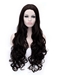 Affordable Long  Wavy Black Capless Wigs for Women