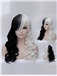 28 Inch Capless Wavy Mixed Color Synthetic Hair Long Costume Wigs