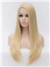 Newest Long Blonde Female  Hairstyle 100% Synthetic Wig
