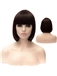 Attractive Short Straight Brown Natural Synthetic BoBo Wigs 