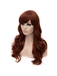 2015 Fabulous 26 Inch Long Best Lotita Brownish Red Wig 