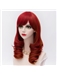 Medium Wave Burgundy Lolita Wig 20 Inches