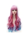 Pink Mixed with Red Blue Purple Lolita Wig