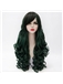 Deep Green Long Curly Lolita Cosplay Wig
