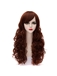 Fashion Long Layered Curly Reddish Brown Lolita Wig