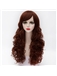 Fashion Long Layered Curly Reddish Brown Lolita Wig