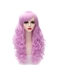 Lilac Long Curly Synthetic Cosplay Wig 26 Inches