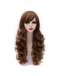 Noble Long Brown Mixed with Blonde Curly Synthetic Cosplay Wig