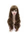 Light Flaxen Long Wave with Side Bang Synthetic Cosplay Wig