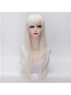 Japanese Lolita Style White Cosplay Wigs 28 Inches