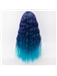 Fashion Lolita Style Ombre Blue Wigs 30 Inches