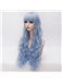 Japanese Lolita Style Ice Blue Cosplay Wigs 32 Inches