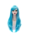 Japanese Lolita Style Ice Blue Synthetic Wigs 28 Inches 