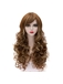 Japanese Lolita Style Long Wave Brown Mixed Blonde Wigs 26 Inches