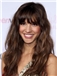 Top Quality Glamour Celebrity Hairstyle Long Loose Wavy Capless 100% Human Hair Wig