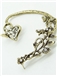 New Arrival Floral Shaped Alloy Ear Cuff
