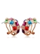 Lovely Dili Queen Crystal Stud Earrings