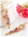 The Bride Crystal Tassel Earrings