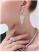 The Bride Crystal Tassel Earrings