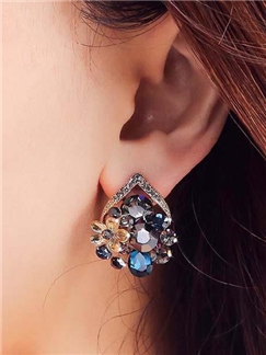 Fashion Palace Retro Crystal Earrings