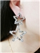 Unique Double Stars Artificial Diamond Earrings