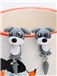 Fashion Cartoon Dog Shaped Polymer Clay Earrings