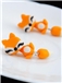 Fashion Cartoon Fox Shaped Polymer Clay Earrings
