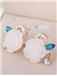 Flower Shaped with Rhinestone Earrings