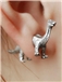 Cute Dinosaur Shaped Alloy Ear Clip