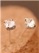 Exquisite Shining Rhinestone Decorated Stud Earrings