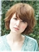 Exquisite Lovely Last Long Short Wavy Lace Wig 100% Real Human Hair 10 Inches