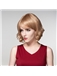 Trendy Short Fluffy Virgin Remy Hand Tied-Top Capless Hair Woman's Wig