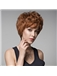 2016 Stylish Short Wavy Fluffy Wig Remy Human Hair Hand Tied -Top Emmor Wigs for Woman