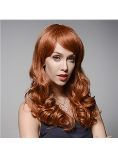 Style Woman's Wavy Remy Human Hair Hand Tied -Top Emmor Wig